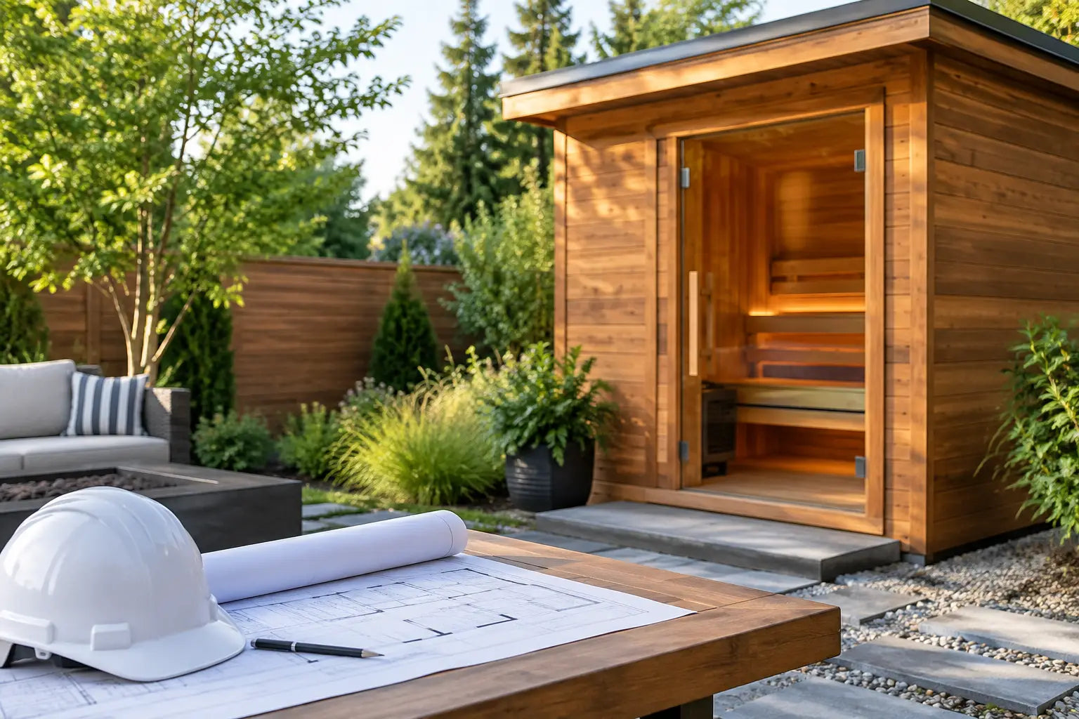 Sauna Permit Requirements for a Backyard Retreat